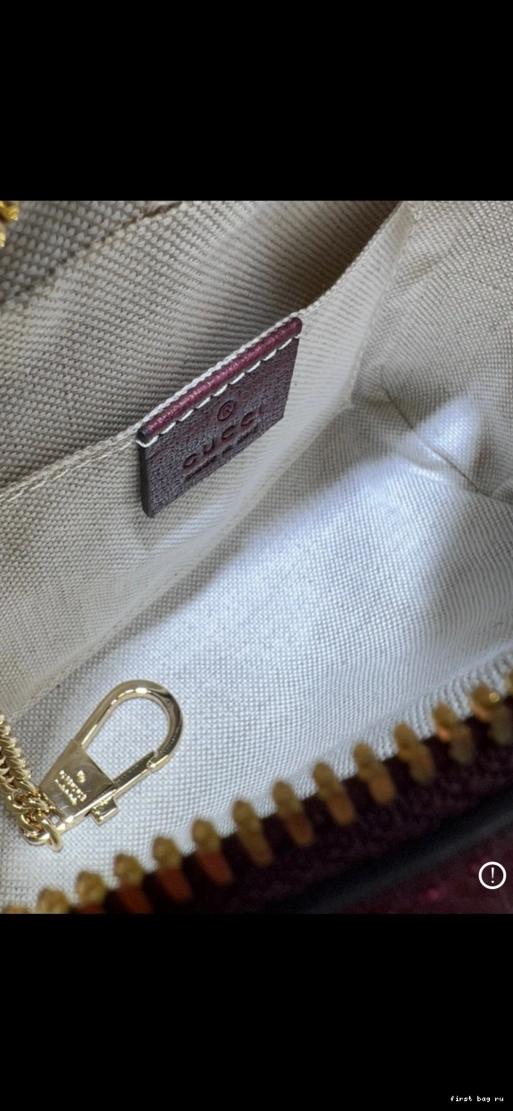 First bag ru Mini Suede GUCCI Bag Ophidia 0726